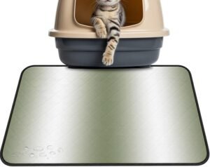 Sage Green Gradient Washable Pee Pads for Dogs Cats,24"x18" Absorbent Waterproof Pet Training Mats Ombre Minimalist Style Non-Slip Reusable Puppy Pad for Crate Bed