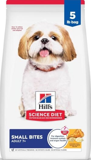Hill's Science Diet Adult 7+ Small Bites Dry Dog Food