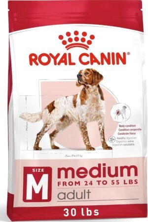Royal Canin Size Health Nutrition Medium Adult Dry Dog Food, 30 lb Bag