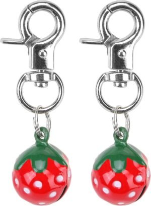 EXPAWLORER Cat Bell 2 Pack, Cat Collar Accessories Bells for Cats Dogs