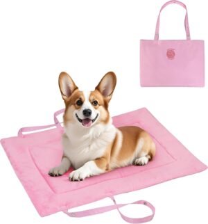 Kritter Planet Waterproof Foldable Dog Bed Pad, Portable Travel Pet Mat