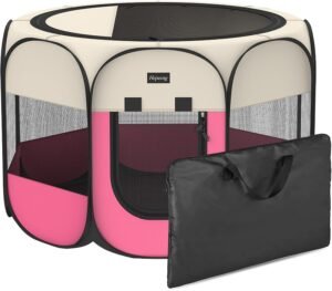 Portable Pet Playpen Puppy Pen Dog Tent Cat Playpen
