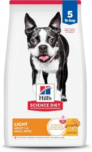 Hill's Science Diet Adult 1-6 Light Small Bites Dry Dog Food