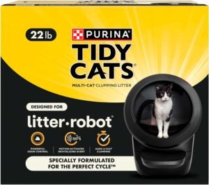 Purina: Tidy Cats Litter-Robot Clumping Cat Litter – Odor Control Formula