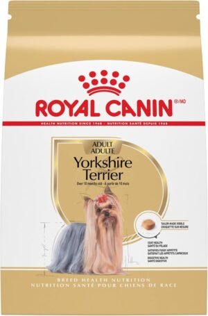 ROYAL CANIN Yorkshire Terrier Adult Dry Dog Food, 10 lb Bag | Skin Health with Biotin & Omega Fatty Acids, Early Aging Support, For Adult Yorkshire Terriers, Specialized Small Kibble