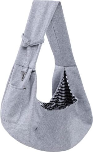 Dog and Cats Carrier Sling, Puppy Small Pet Carrier with Storage Pocket