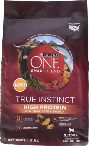Purina: ONE True Instinct – Beef & Salmon, 3.8 lb.