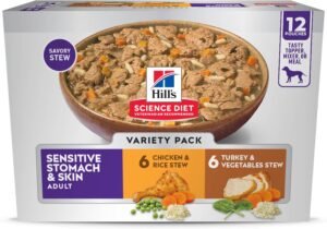 Hill's Science Diet Sensitive Stomach & Skin Wet Dog Food Variety Pack