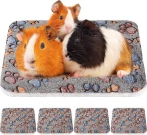 Tuanse 4 Pack Soft Pet Bed Mat Small Dog Crate Fleece